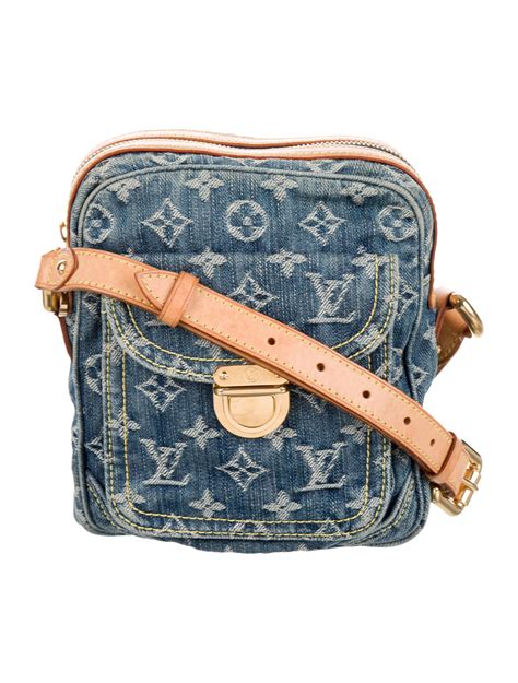 vintage lv bag denim|luis vuitton denim bag.